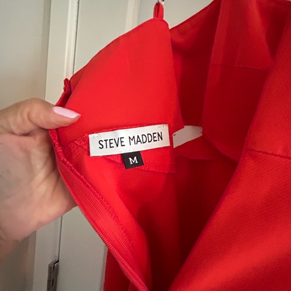 STEVE MADDEN • Burnt/ Blood Orange Dress • Medium • - Picture 5 of 8